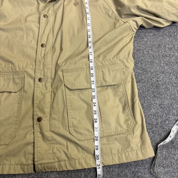 VTG Woolrich Chore Parka Flannel Lined Wool XL Hooded Coat Jacket Made In USA - Picture 7 of 12